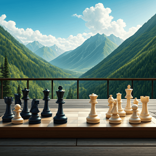 国际棋类交流赛事视觉
